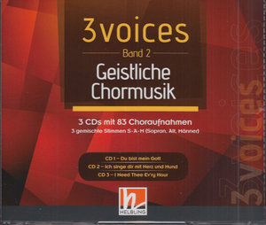 3 Voices Band 2 - Geistliche Chormusik