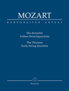 13 frühe Streichquartette