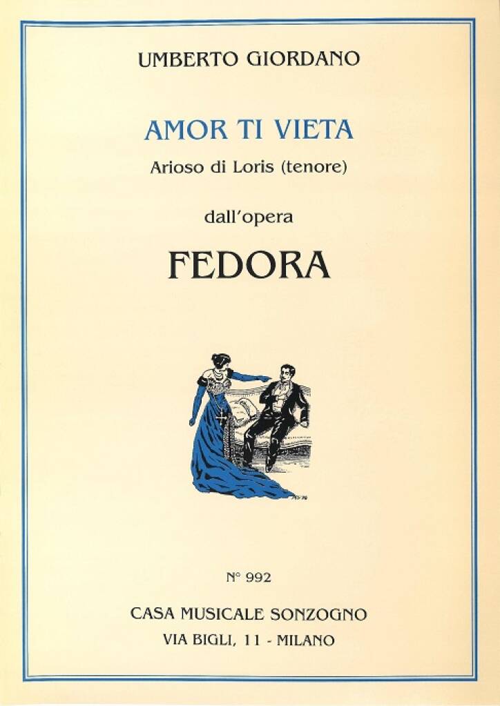 Amor ti vieta aus "Fedora"