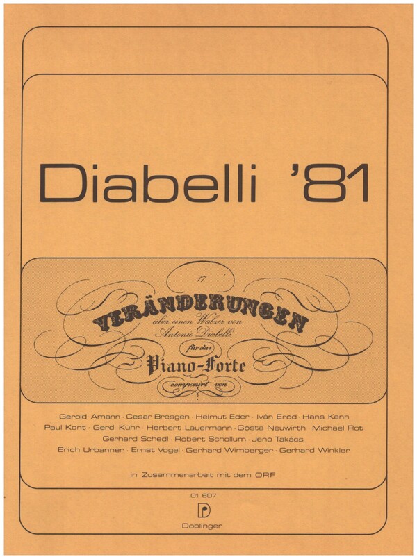 Diabelli 81 Variationen