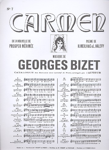 Chanson du Toreador - Votre toast