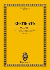 Streichquartett F-Dur op. 18/1