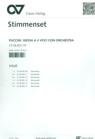 Messa a 4 voci con orchestra (1880), SC 6 (Messa di Gloria)