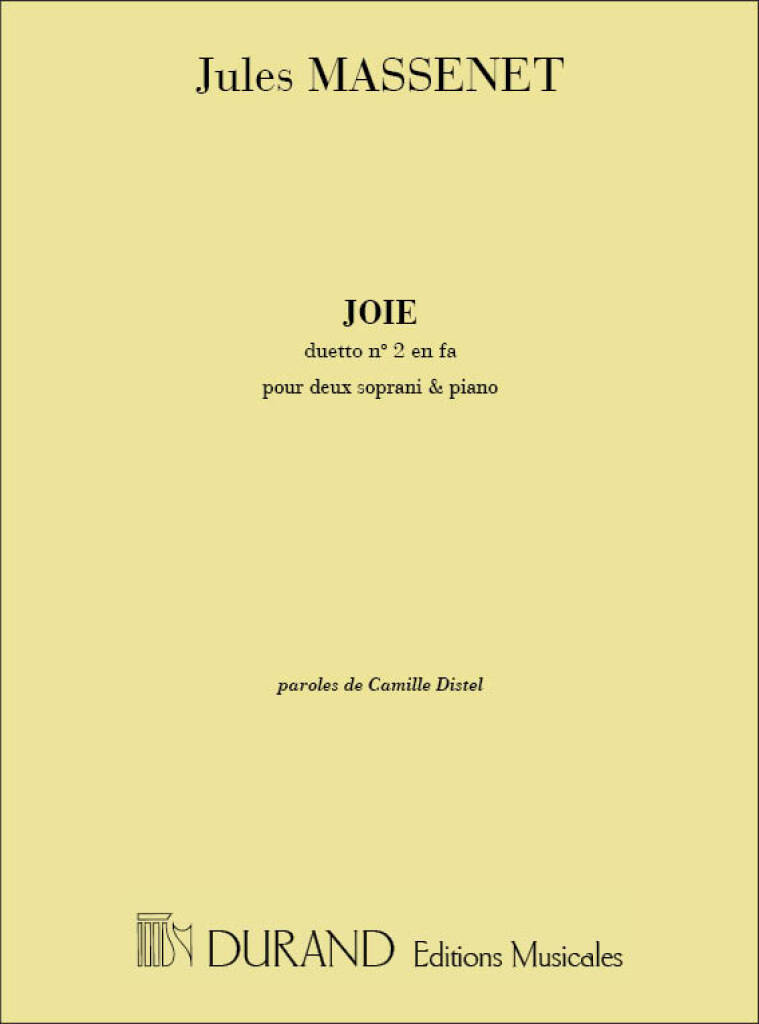 Joie 2 voix/piano