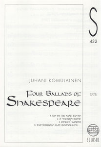 Four Ballads of Shakespeare