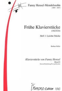 Frühe Klavierstücke (1823/24) - Heft 1: Leichte Stücke