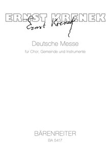 Deutsche Messe, op. 204