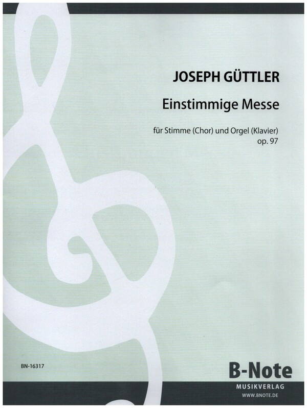Einstimmige Messe in F, op. 97