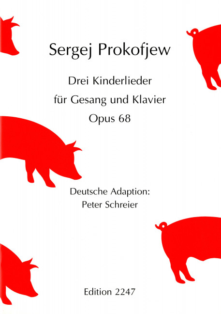 Drei Kinderlieder op. 68