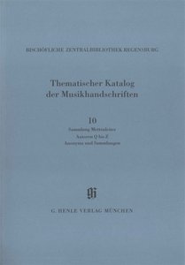 Kataloge Bayerischer Musiksammlungen 14 / 10
