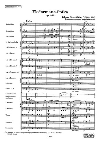 Fledermaus-Polka op. 362