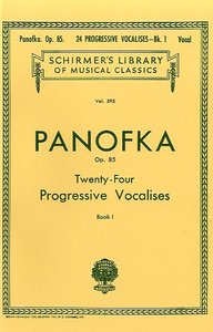 24 Progressive Vocalises Vol. 1 op. 85