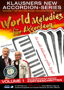 World Melodies für Akkordeon Vol. 1 - Fortgeschritten