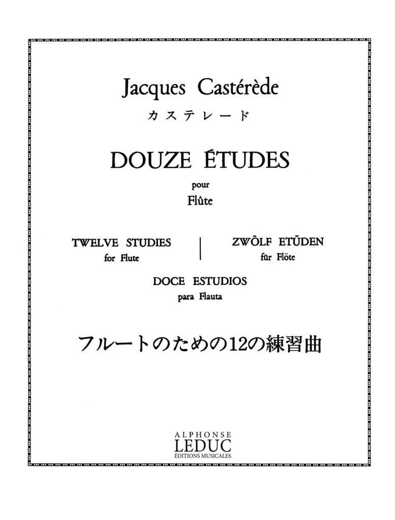 Douze Etudes pour flute