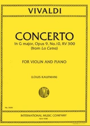 Konzert G-Dur op. 9/10 RV 300
