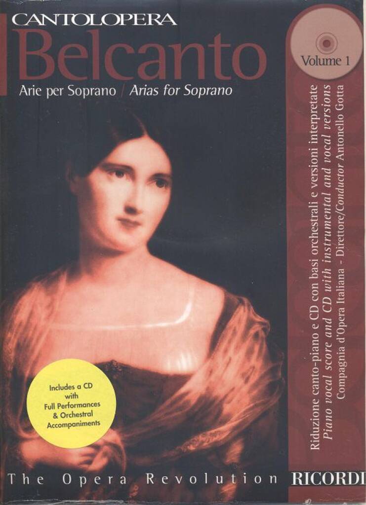 Belcanto Arie Per Soprano Vol. 1