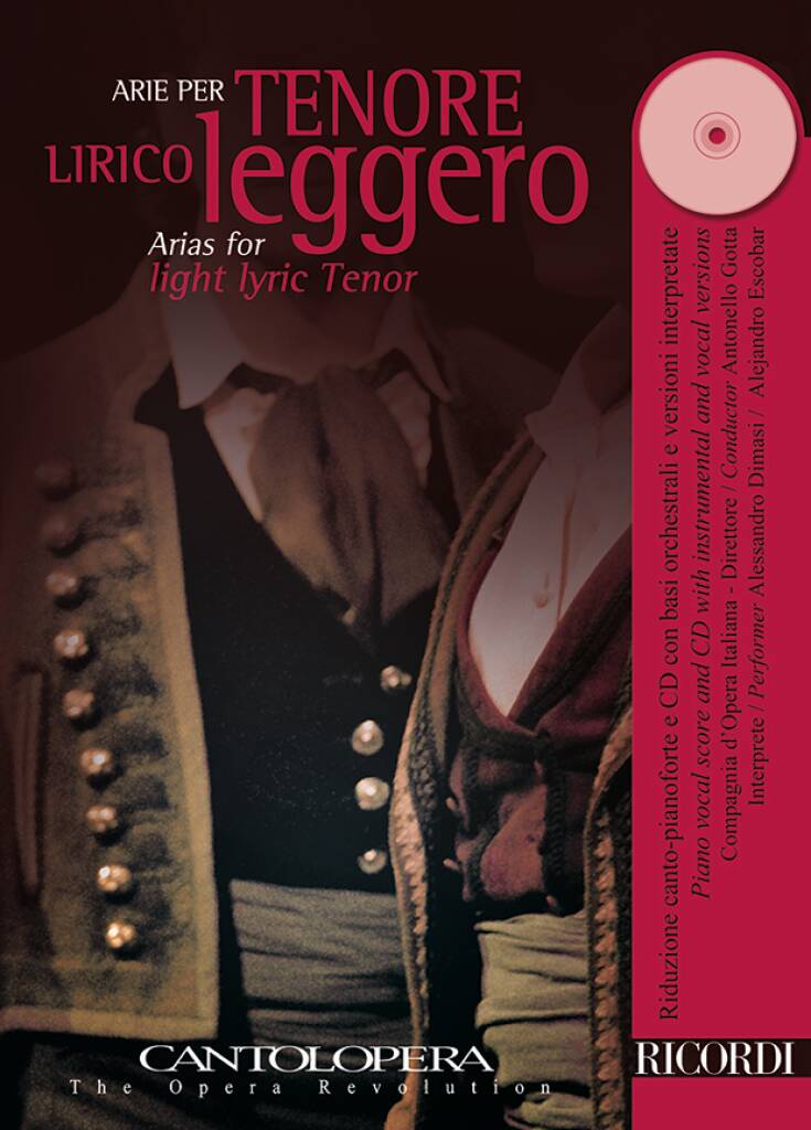 Arie per Tenore Lirico Leggero