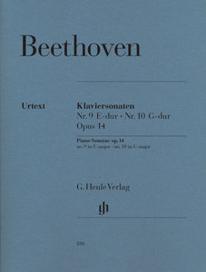 Klaviersonaten Nr. 9 E-Dur op. 14/1 und Klaviersonate Nr. 10 G-Dur op. 14/2