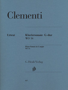 Klaviersonate G-Dur WO 14