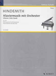 Klaviermusik mit Orchester op. 29