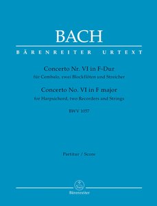 Concerto Nr. 6 F-Dur BWV 1057