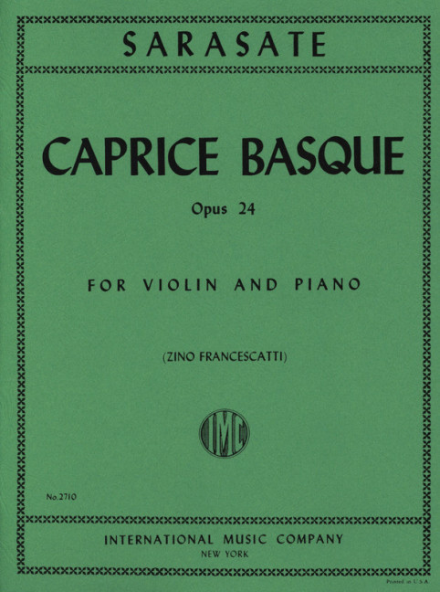 Caprice Basque op. 24