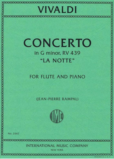 Konzert g-moll RV 39 La Notte