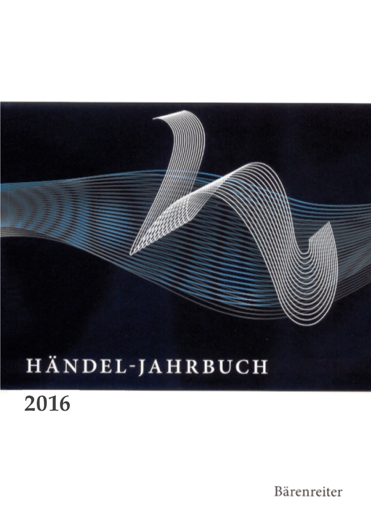 Händel-Jahrbuch 2016