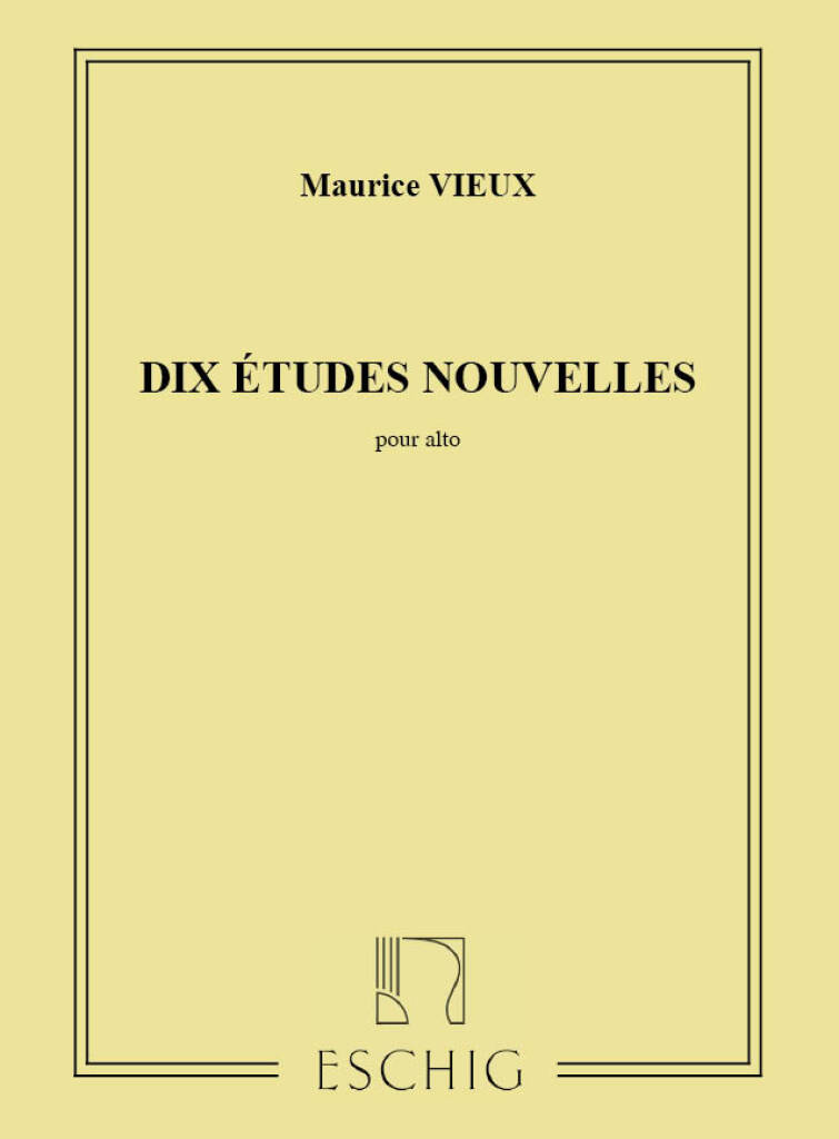 10 Etudes nouvelles