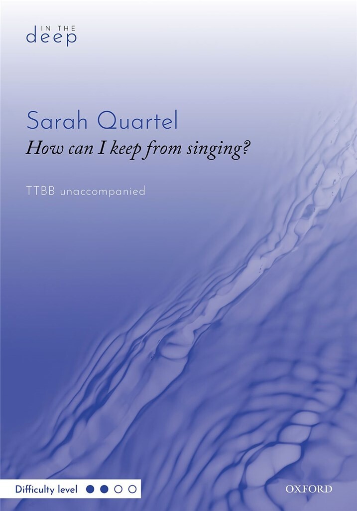 How can I keep from singing?