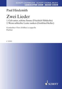 Zwei Lieder (1927)