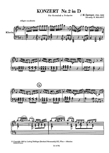 Konzert Nr. 2 D-Dur