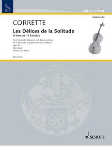 Les Delices de la Solitude, 6 Sonaten op. 20, Volume 2