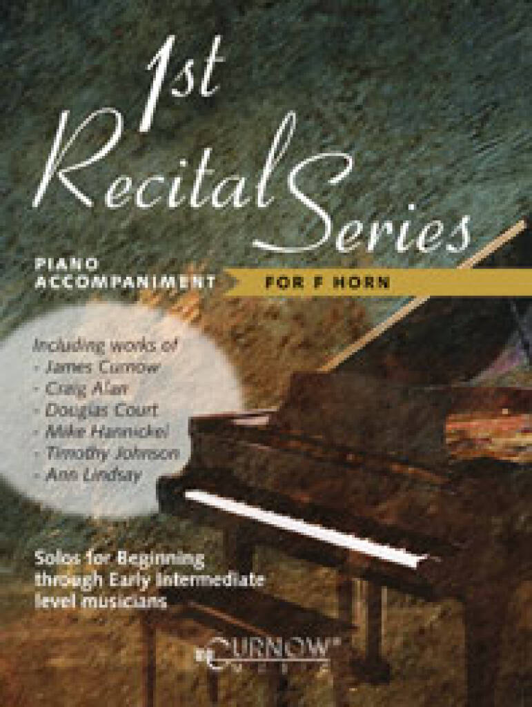 First Recital Series - Horn Klavierbegleitung