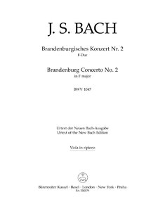 Brandenburgisches Konzert Nr. 2 F-Dur BWV 1047