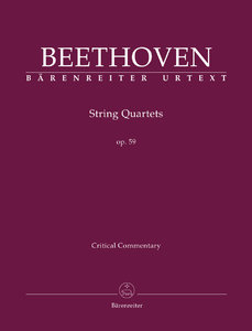 Streichquartettte op. 59/1-3