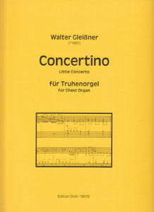 Concertino für Truhenorgel