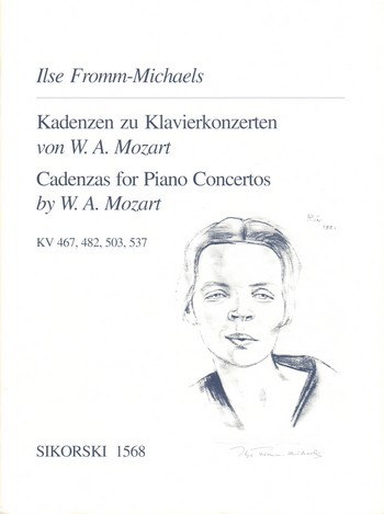 Kadenzen zu Klavierkonzerten von W.A. Mozart KV 467, 482, 503, 537