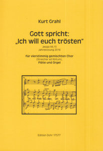 Gott spricht: Ich will euch trösten