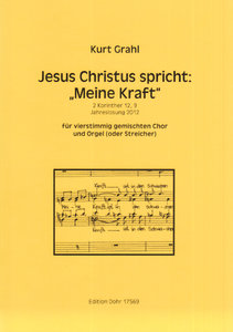 Jesus Christus spricht: "Meine Kraft"