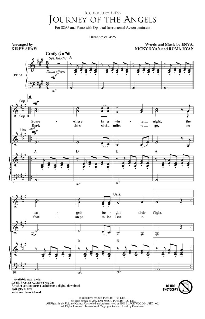 Journey of the Angels