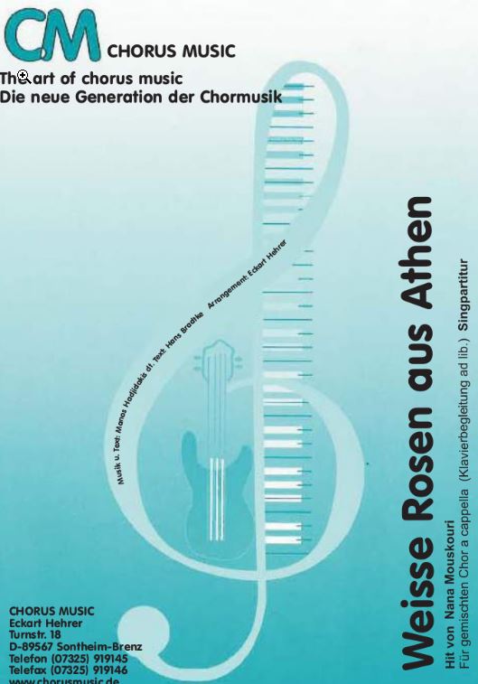 Weiße Rosen aus Athen