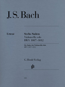 6 Suiten für Violoncello solo BWV 1007-1012