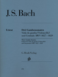 3 Gambensonaten BWV 1027-1029