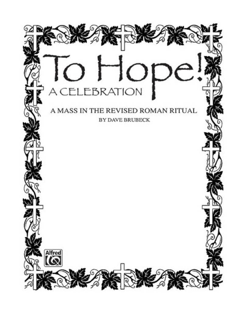 To Hope ! A celebration