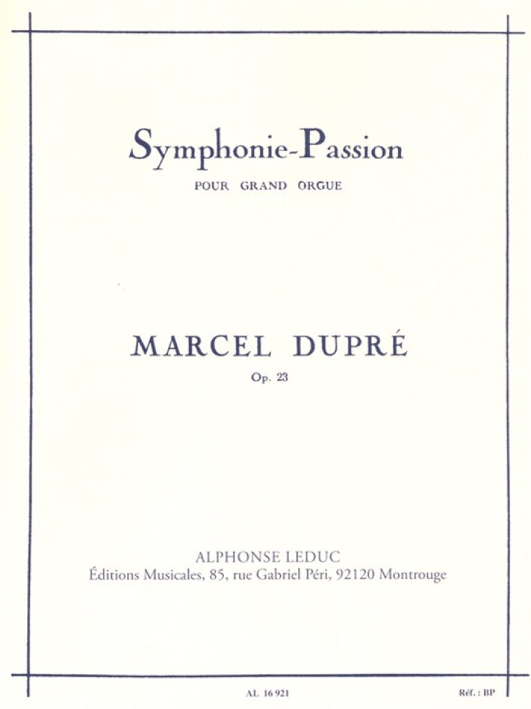 Sinfonie Passion op. 23