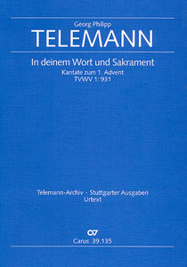 In deinem Wort und Sakrament, TWV 1:931