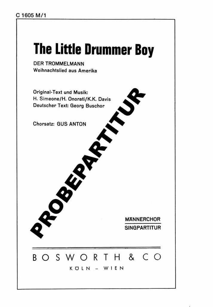 The little drummer boy