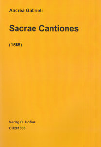Sacrae Cantiones (1565), Liber Primus