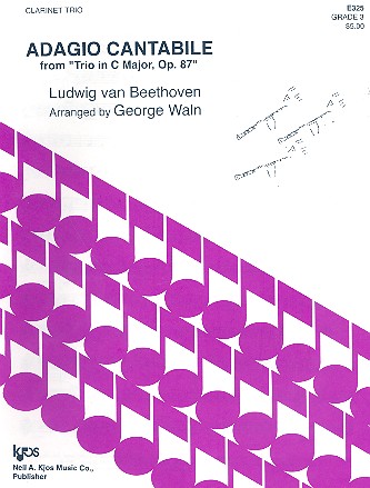 Adagio cantabile Trio op. 87